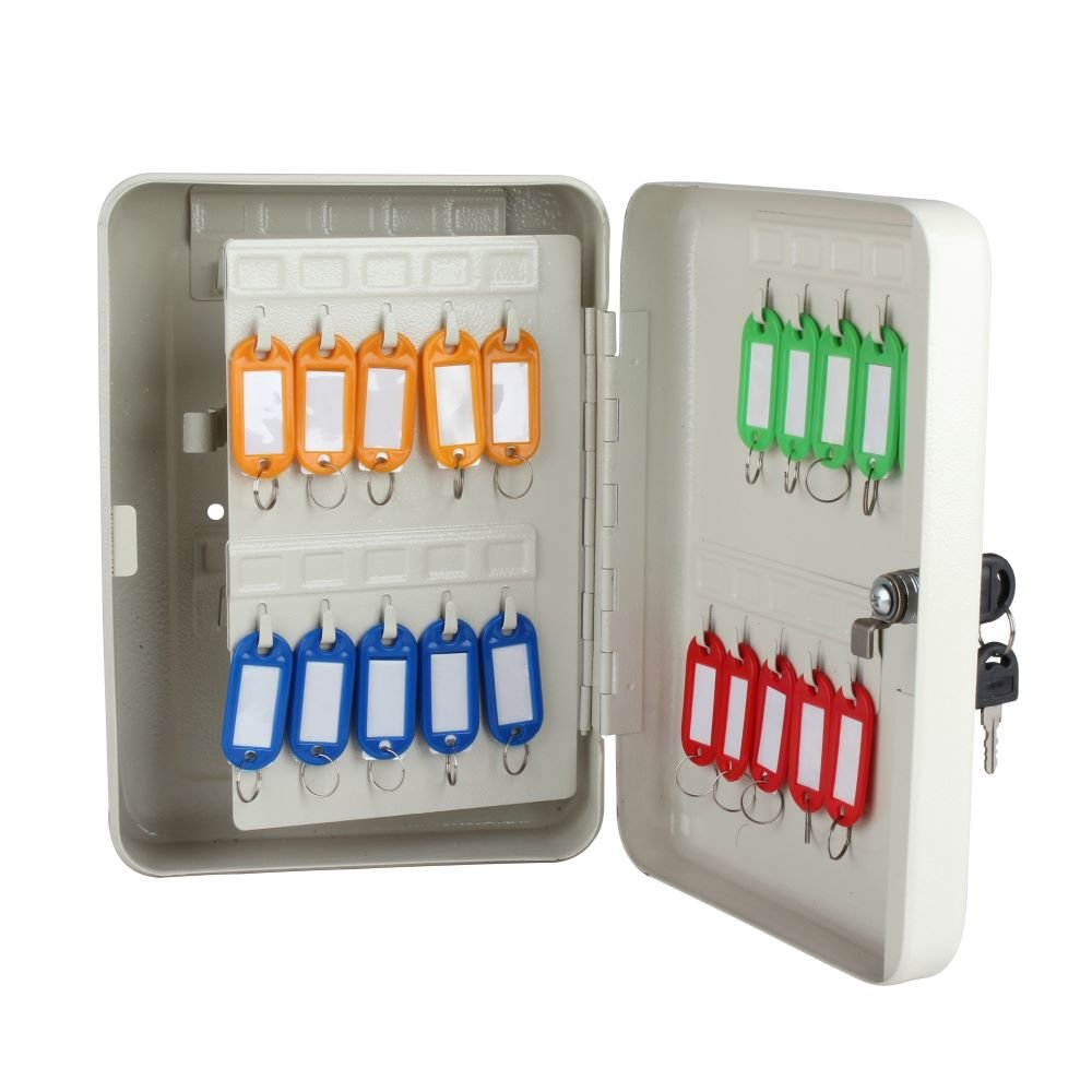 Wholesale Cheap Price Wall-mounted High Quality Metal Key storage Lock Box With 48 Key Hooks