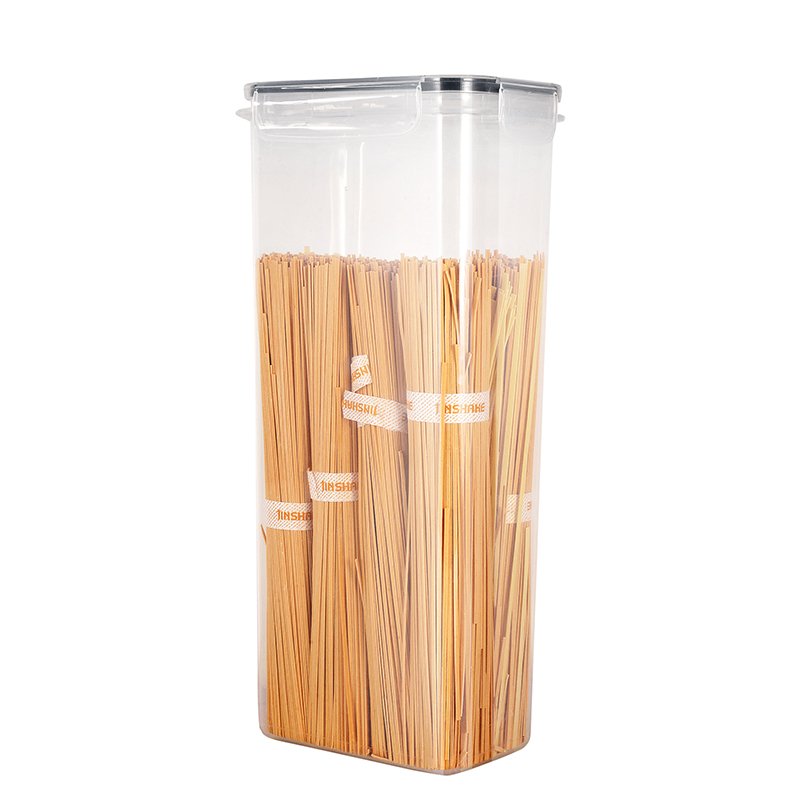 Kitchen sealed jar Cereal Food Storage Container of seven storage jars can be refrigerated odourless transparent Food Containers
