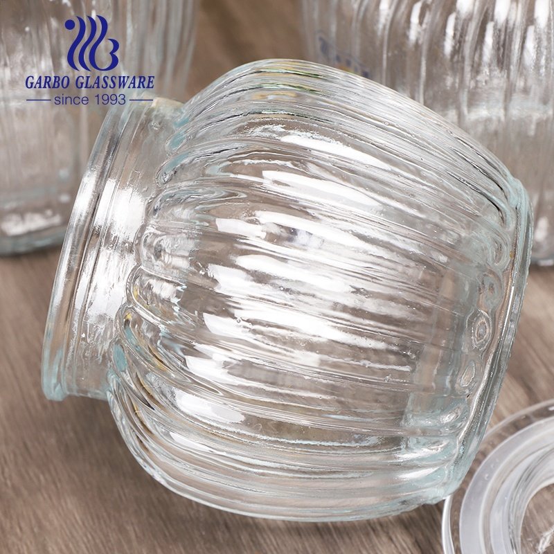 Stock Glass Storage Jar Kitchen Stock Mix Food Jars Set with Silicone Sealed Glasses Lid Kitchenware Clear Food Storage Jar