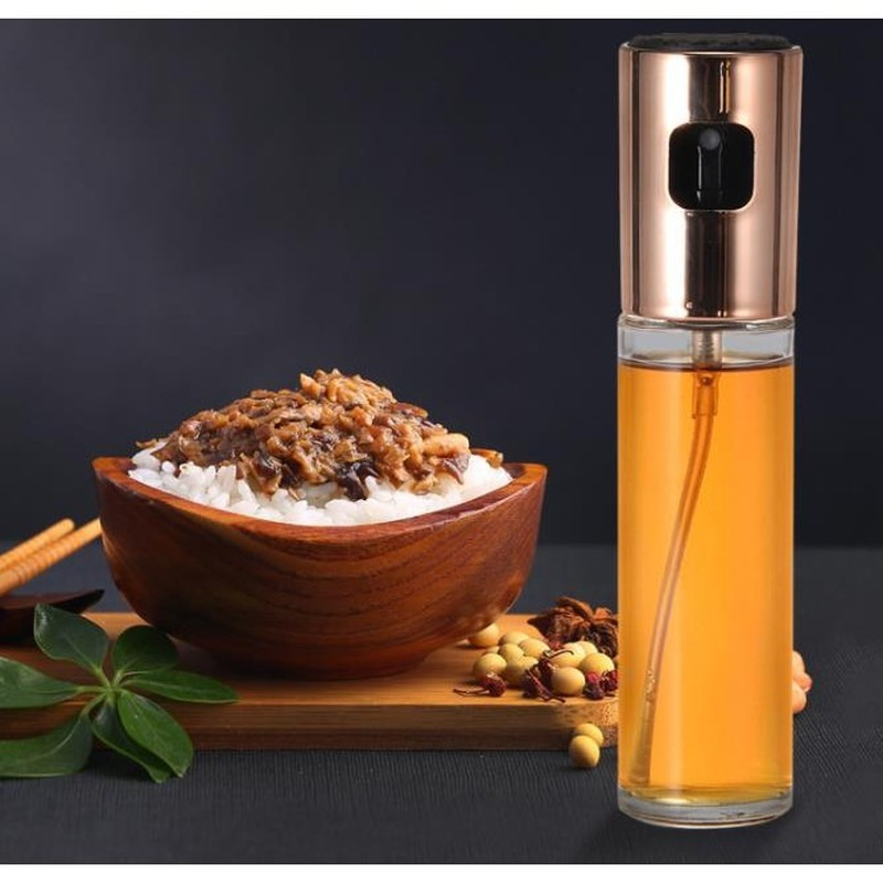Kitchen Barbecue Tools Baking Oil Spray Empty Bottle Vinegar Bottle Oil Dispenser Cooking BBQ Salad Glass Oil sprayer