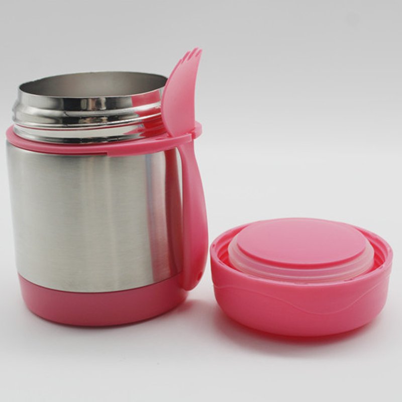 Wholesale thermos flask food storage container stainless steel lunch box vacuum insulated food jar