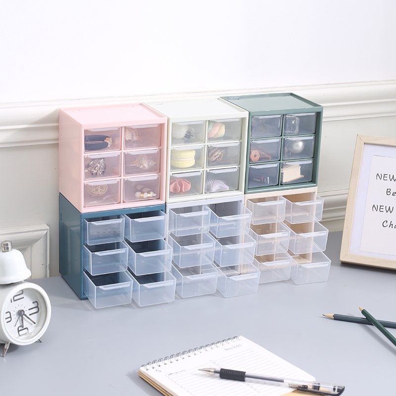 OEM China Wholesale Plastic Cosmetic Organizer Jewelry Storage Boxes Bins With Drawer