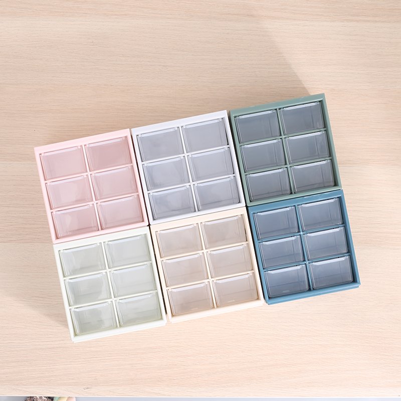 OEM China Wholesale Plastic Cosmetic Organizer Jewelry Storage Boxes Bins With Drawer