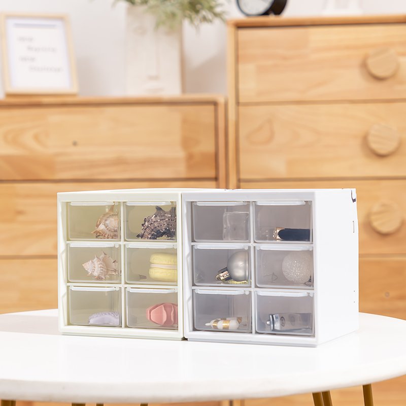 OEM China Wholesale Plastic Cosmetic Organizer Jewelry Storage Boxes Bins With Drawer