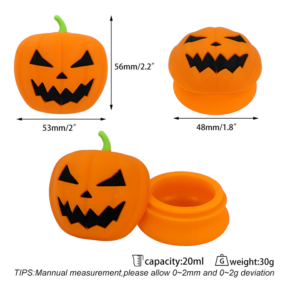multifunction Hallowmas pumpkin 20ml storage jar Factory price