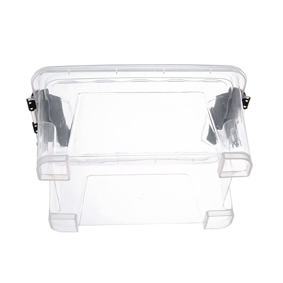 Wholesale household 5l clear stackable plastic storage box