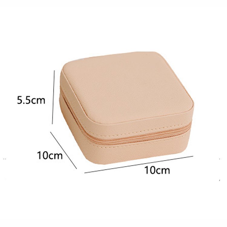 Mini Jewelry Travel Storage Box, Small, Portable Jewelry Organizer Display Storage Box For Rings Earrings Necklaces Gifts