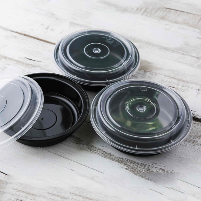 High Quality Biodegradable Heat Resistance For Microwave Plastic Delivery Food Containers