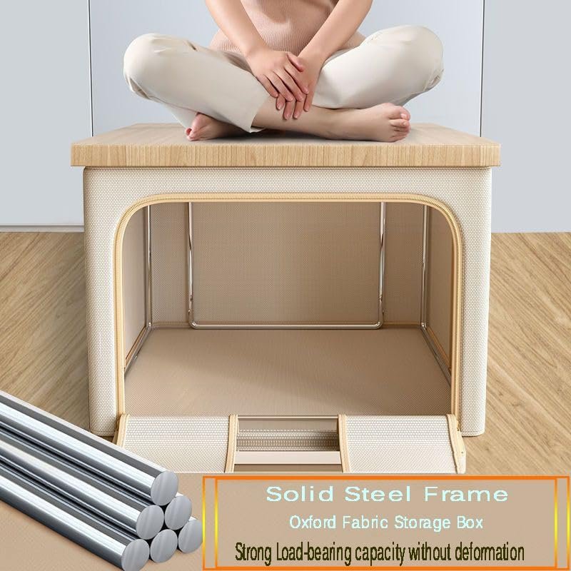 Clothes Storage Oxford Storage Bag Clothes Organiser Bins Foldable Closet Organizers And Storage Containers With Handles
