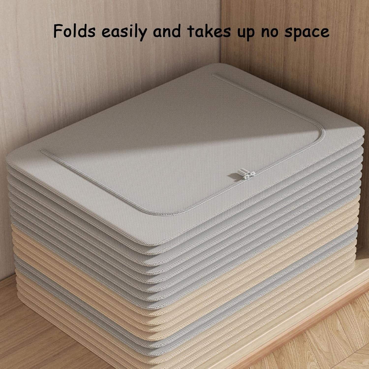 Clothes Storage Oxford Storage Bag Clothes Organiser Bins Foldable Closet Organizers And Storage Containers With Handles