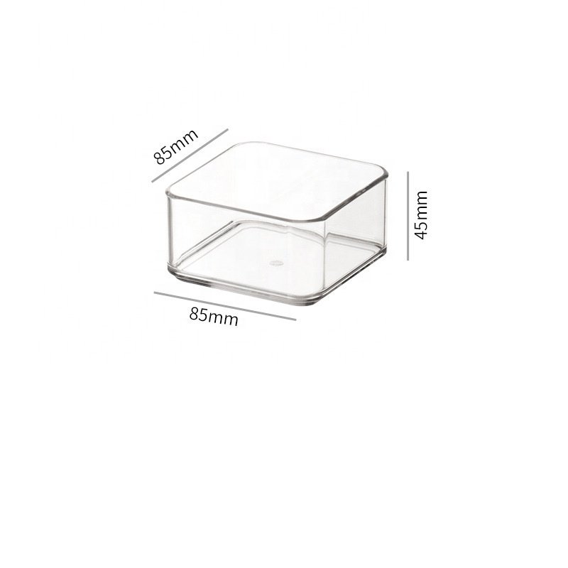Hot Sale Stackable Kitchen Multi-purpose Drawer Storage Box Sets Multiple Combinations Clear Plastic Drawer Organizer Tray