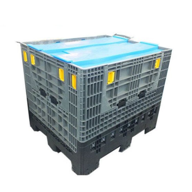 Heavy Duty Plastic Strong Storage Box foldable box storage with lid