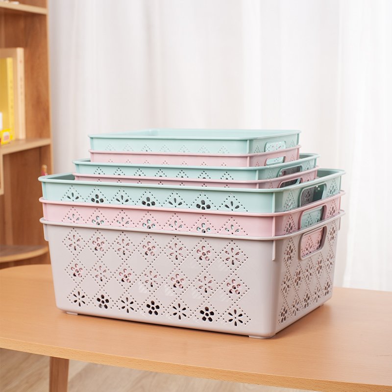 multifunctional stackable bathroom basket storage other storage boxes & bins clothes plastic storage basket