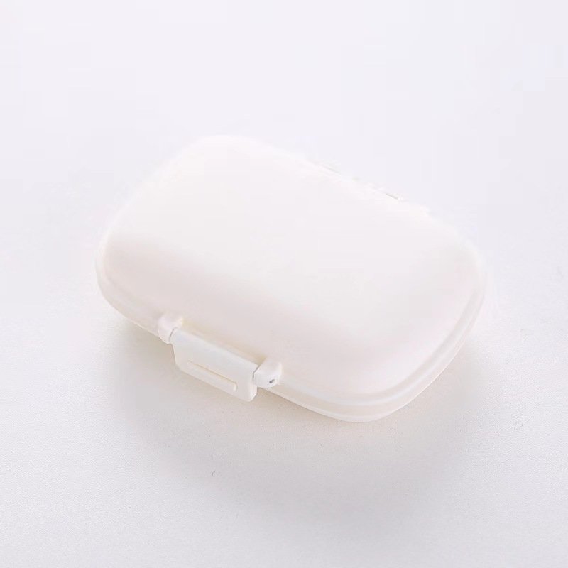 Daily pill storage box 8 compartmented portable pill boxes can hold vitamin pill boxes cod liver oil