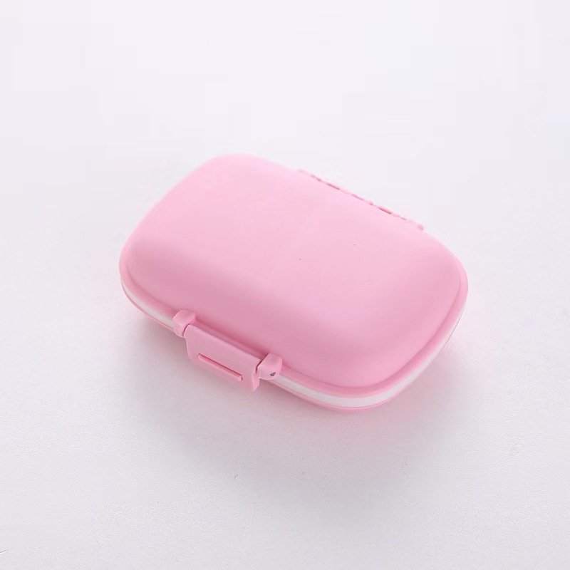 Daily pill storage box 8 compartmented portable pill boxes can hold vitamin pill boxes cod liver oil
