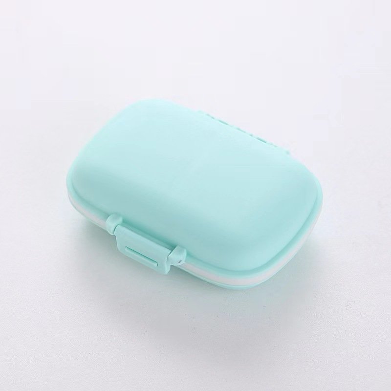 Daily pill storage box 8 compartmented portable pill boxes can hold vitamin pill boxes cod liver oil