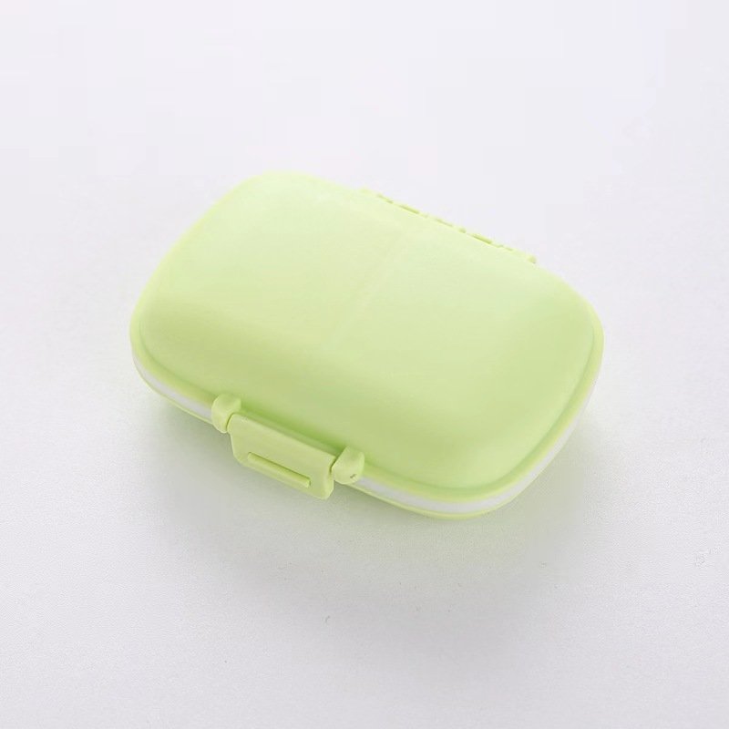 Daily pill storage box 8 compartmented portable pill boxes can hold vitamin pill boxes cod liver oil