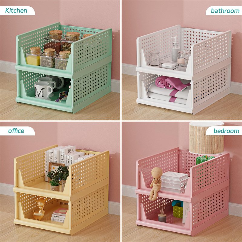 2023 new arrival Plastic storage organizer for clothes underwear organizer socks and underwear storage boxes