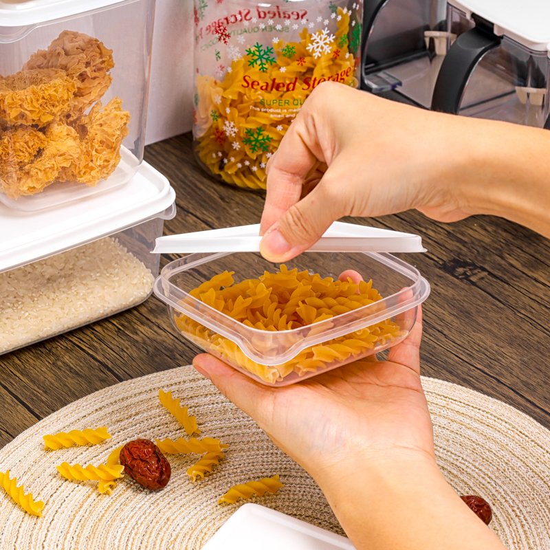 10Pcs BPA Free Multipurpose Dishwasher Microwave Safe Crisper Fridge Food Storage Container Set Kitchen Accessories