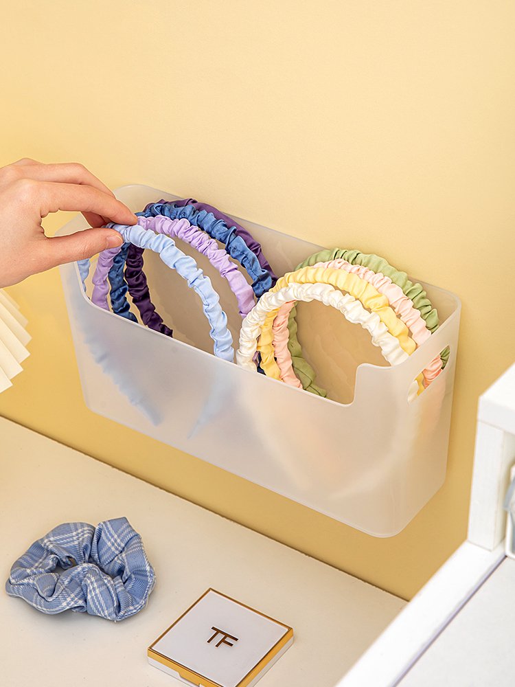 Hair Accessories Storage Container Hanging Portable PlastIc Storage Box Large Capacity Storage Container Sundries Organizer