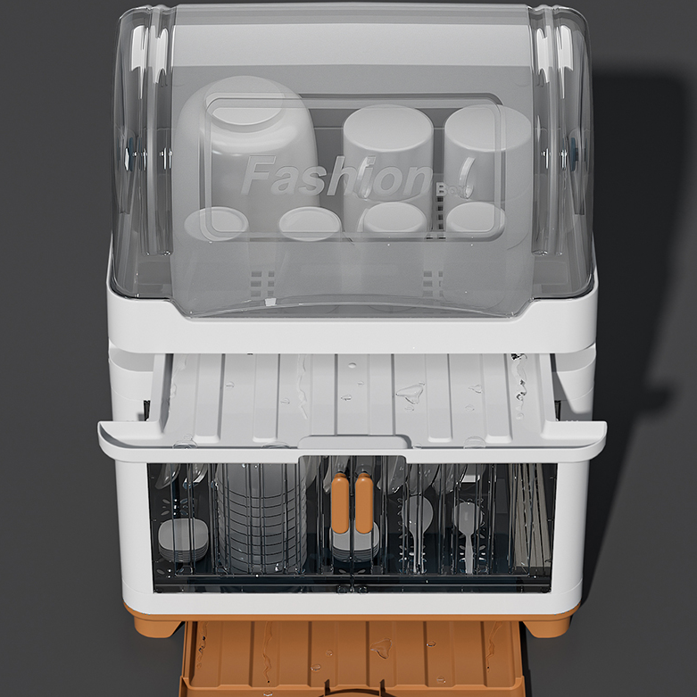 New Style Kitchen Utensils Storage Bowls & Dishes Storage Holder Rack Kitchen Plastic Storage Rack For Tablewares