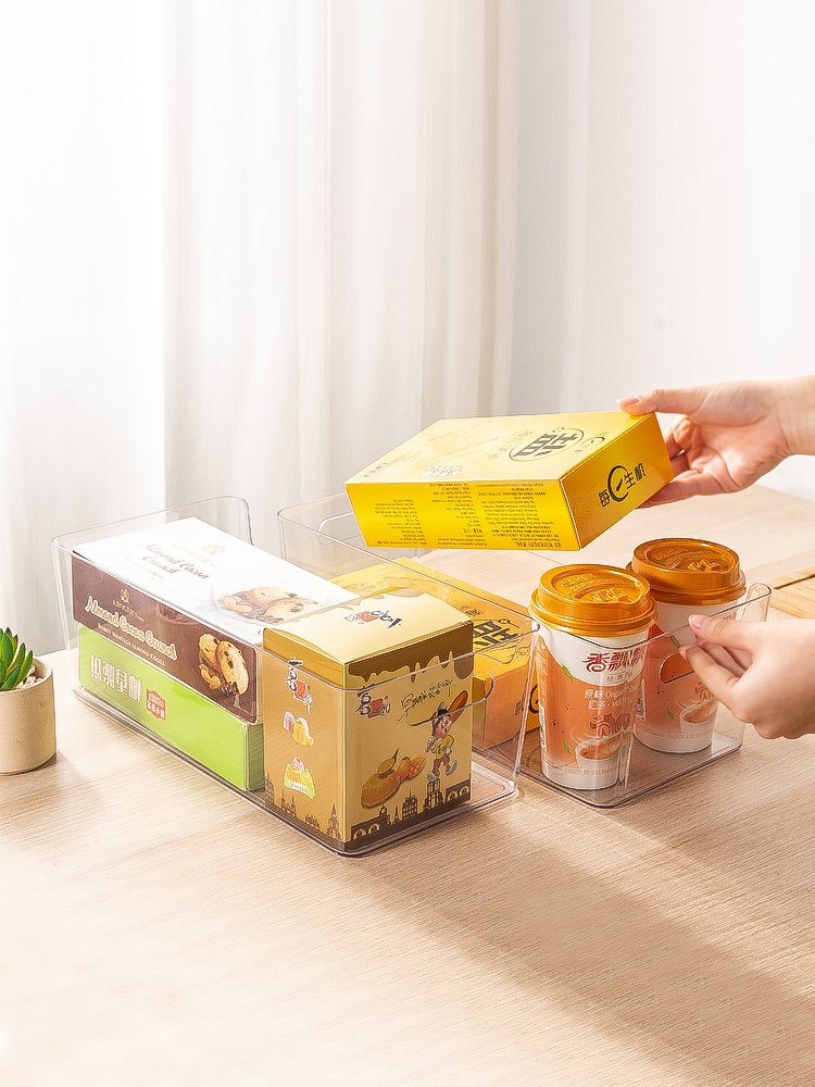 Household Tabletop Multi-functional Storage Box Plastic Snacks Sundries Organizers Box For Storage