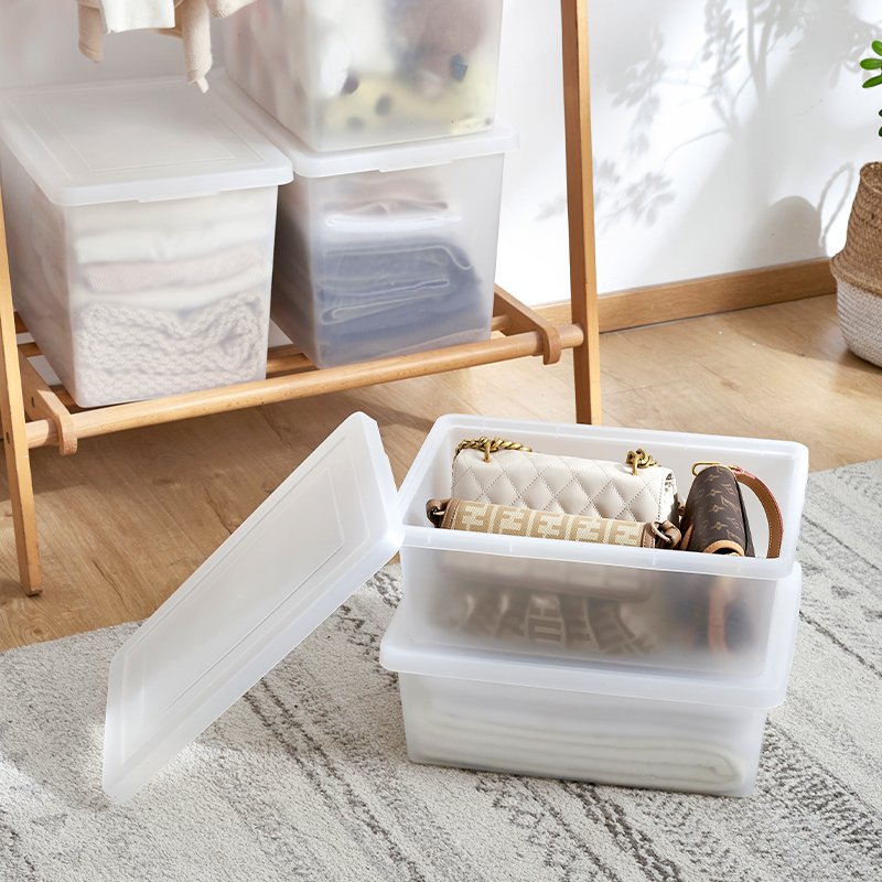 Chenyi Matte Storage Box with Classified Items that can be Stacked to Save Space Sturdy Storage Box