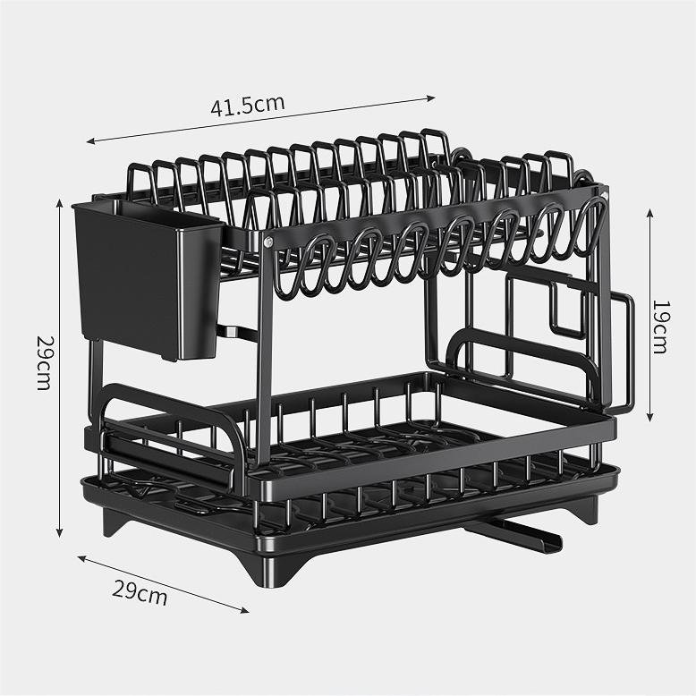 Factory Direct Sales Kitchen Sink Dish Rack With Countertop Organization Food Storage and Container