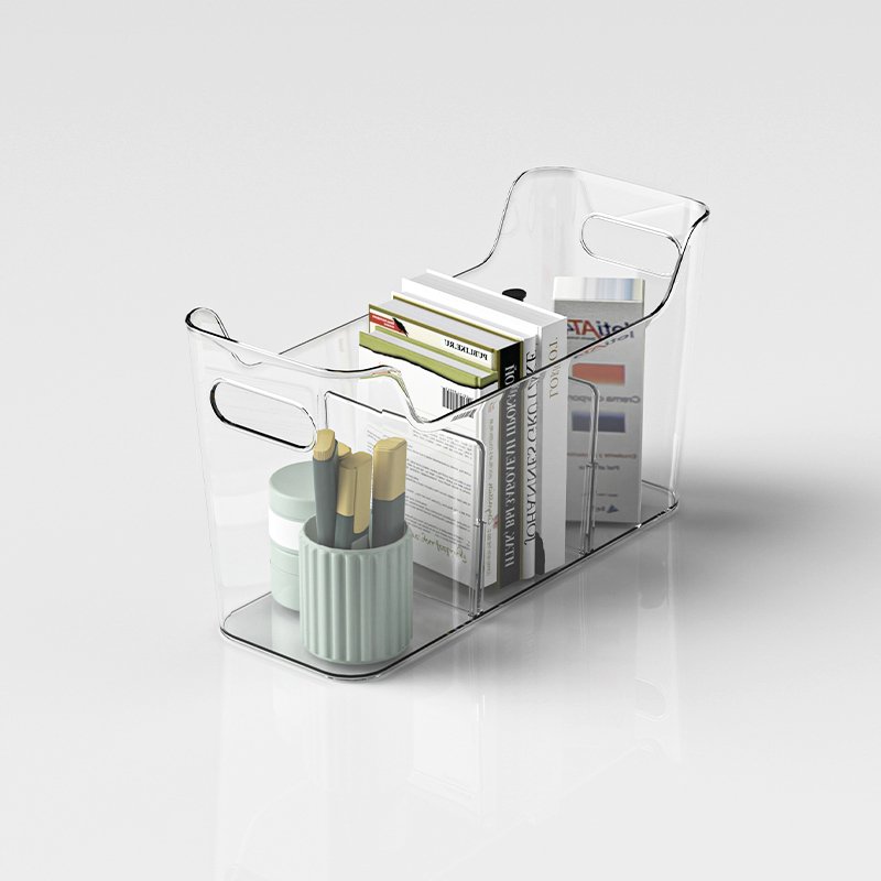 2024 Premium cosmetic case rotating hot sale jewelry storage box plastic jewelry storage box earrings display stand container