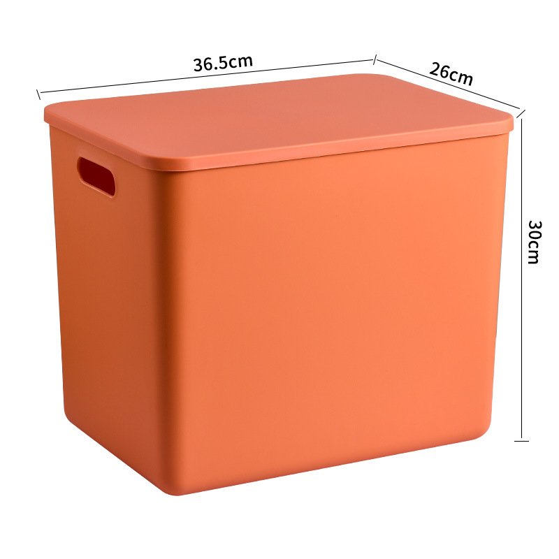 Multipurpose 50L clear plastic storage box with lids
