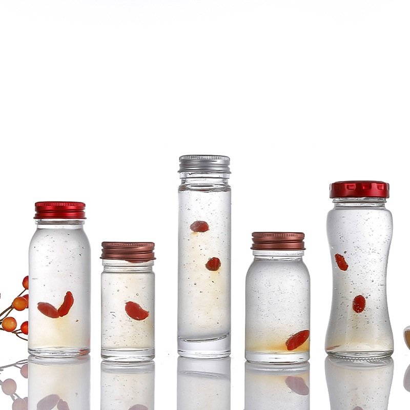 Customized Ready-to-eat Bird's Nest Bottle 45ml 50ml 75ml 100ml bird's nest bottle honey bottle glass jar for jam