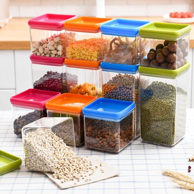 1640ML Container Factory Direct Outlet Customizable High Quality Food Grade Container Stackable Food Box With Lid BPA Free