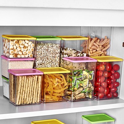 1640ML Container Factory Direct Outlet Customizable High Quality Food Grade Container Stackable Food Box With Lid BPA Free