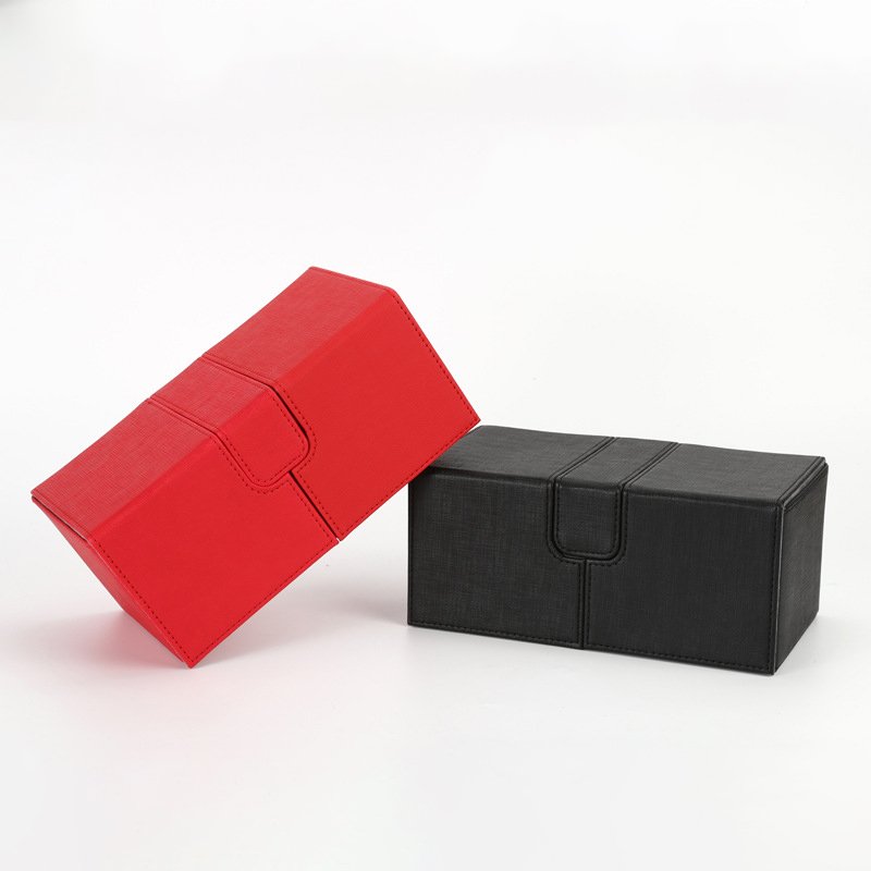 Ultraman Pokemoncard Collection Storage Box Large PU Deck Cardboard Trading Leather Deck Box