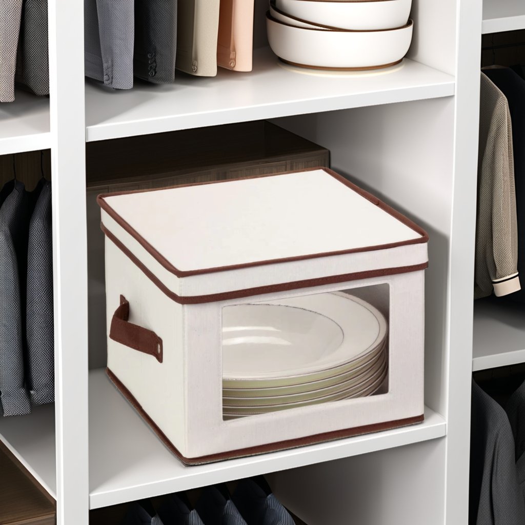 Fabric storage box anti dust sorting items bin household multifunctional box storage box