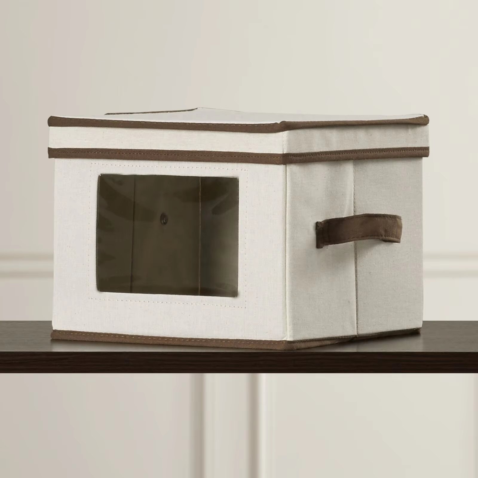 Fabric storage box anti dust sorting items bin household multifunctional box storage box