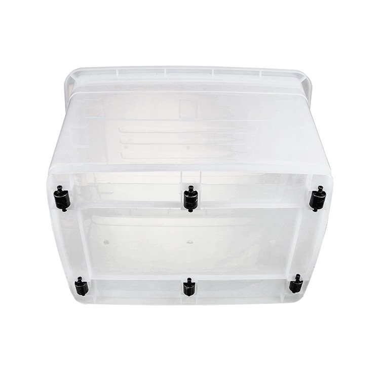 Wholesale Stackable Various Color Multi-Function 120L Storage Plastic Box plastic storage box