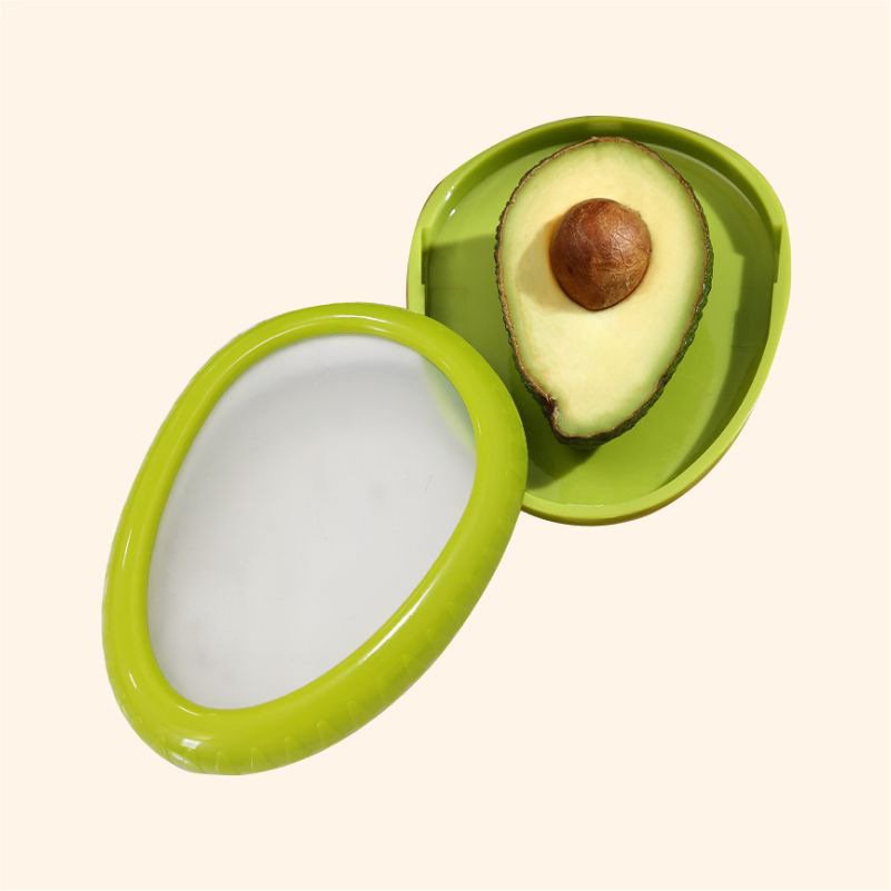 Fresh Stretch Pod for Avocado Onion Lemon Tomato Saver and Storage Keeper Reusable Avocado Plastic Storage Food Containers sets