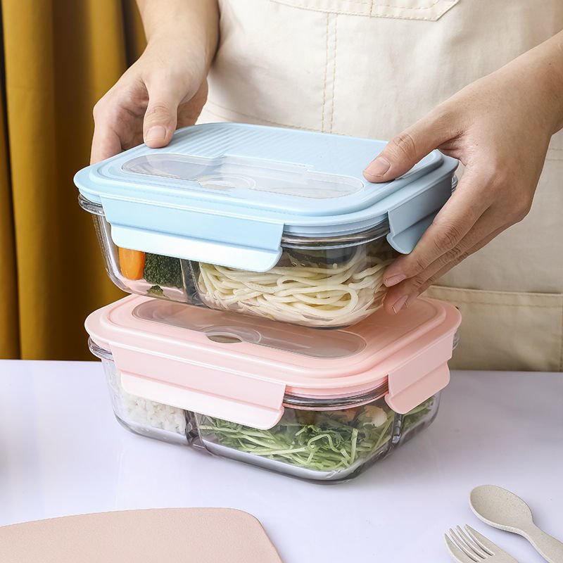 Rectangle Glass Food Container Glass Food Storage Containers