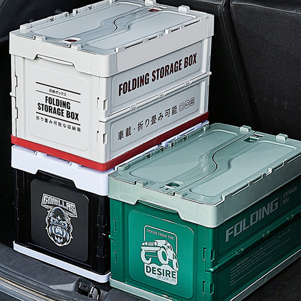 Factory low price Best-Selling Folding Clear Container Stackable Tool Plastic Foldable Organizer Storage Boxes & Bins