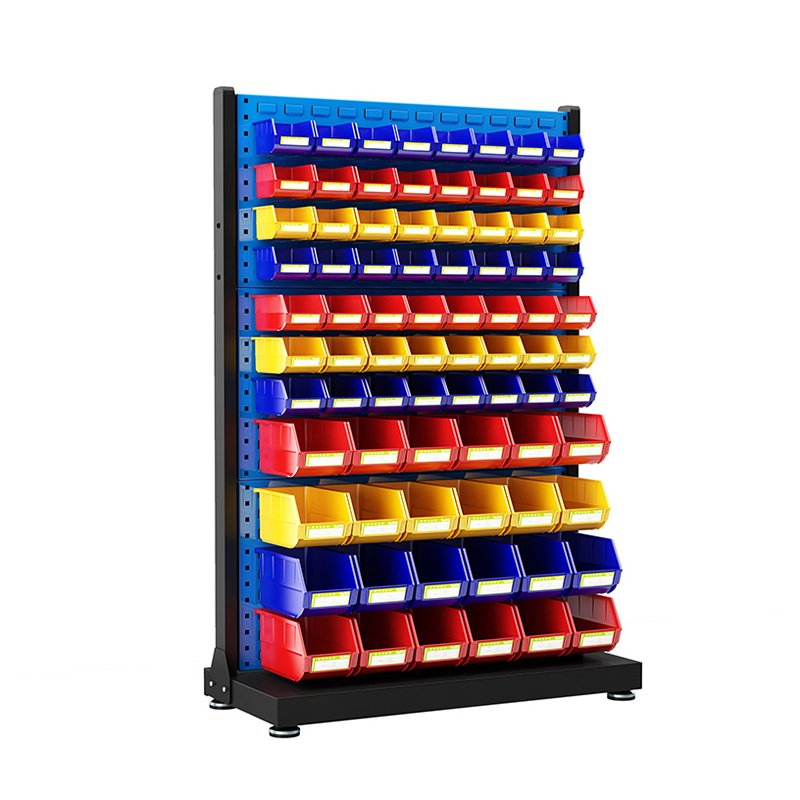Stainless Steel Pegboard Factory Price Plastic Parts Bin Stackable Tool Storage Box