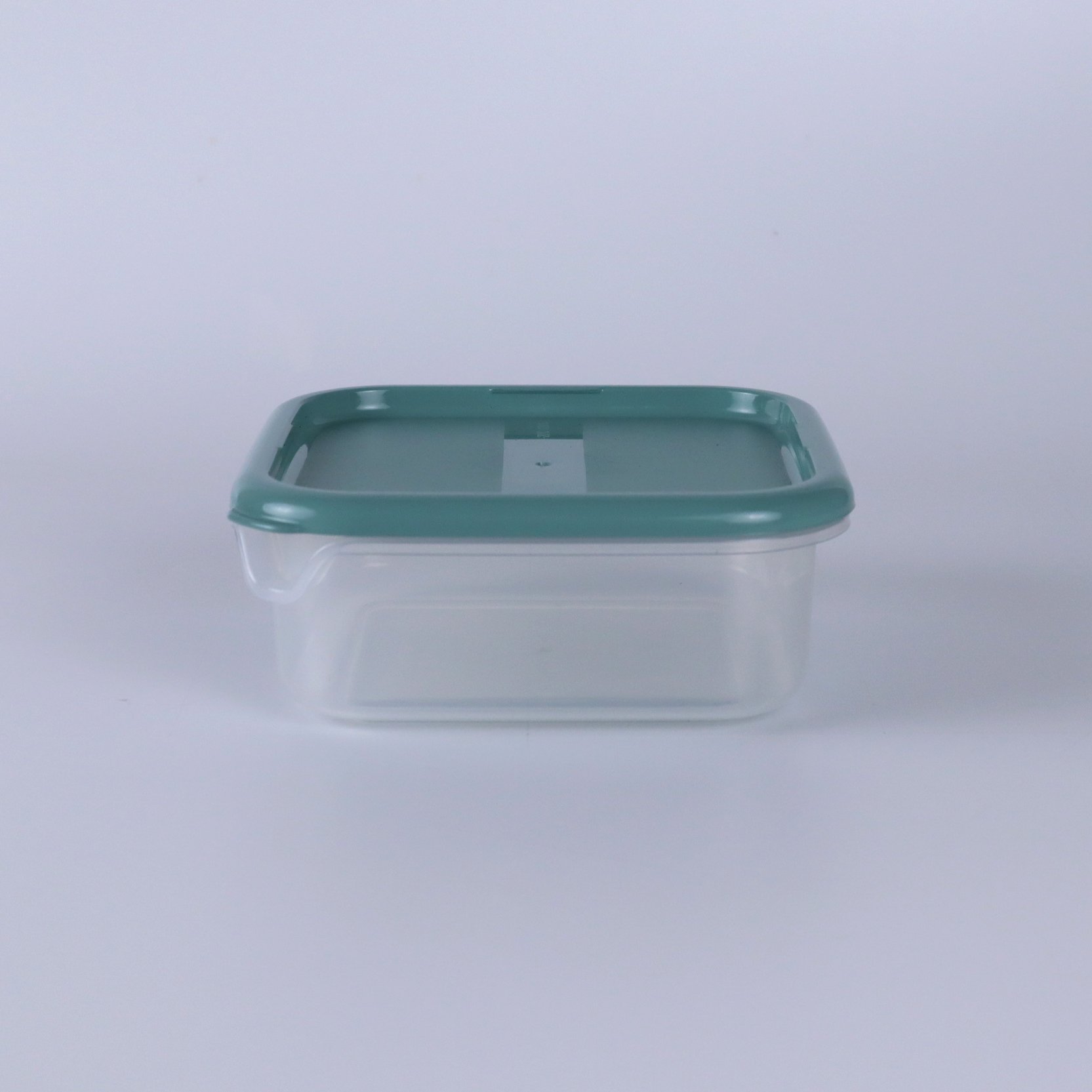 Classic #9043 Design 1,150 ML Plastic Square Food Storage Container Microwavable Foldable for Kitchen Use Stack Series for Lunch