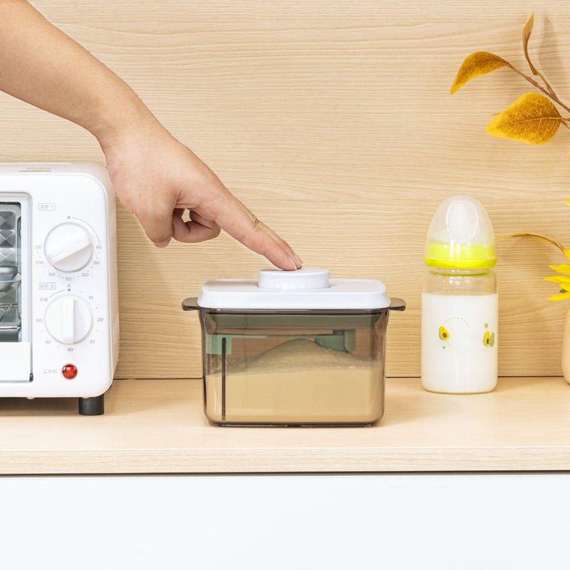 Baby Milk Powder Storage Containers Pop Up Airtight Food Storage Container With Lid