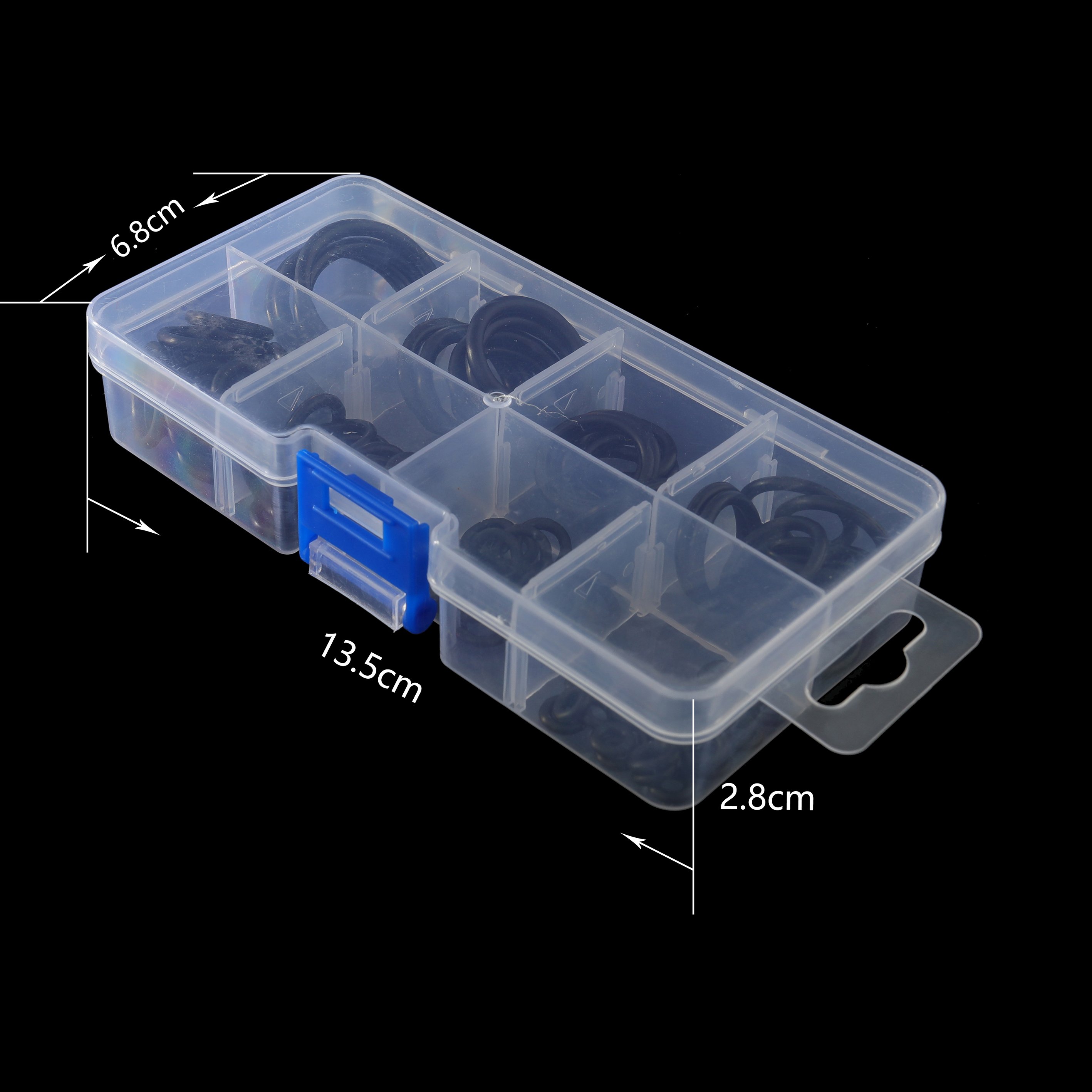Manufacturer wholesale price PP plastic transparent mini sewing storage box