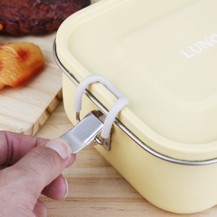 304 Stainless Steel Bento Box Airtight Food Storage Tiffin Painted Food Carrier Tiffin Lunch Box Stainless Steel