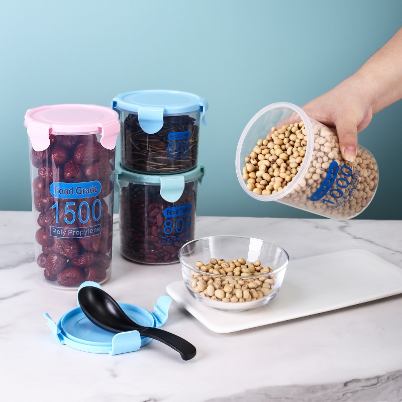 Kitchen Grain Storage Box Food Grade Air Tight Food Storage Container