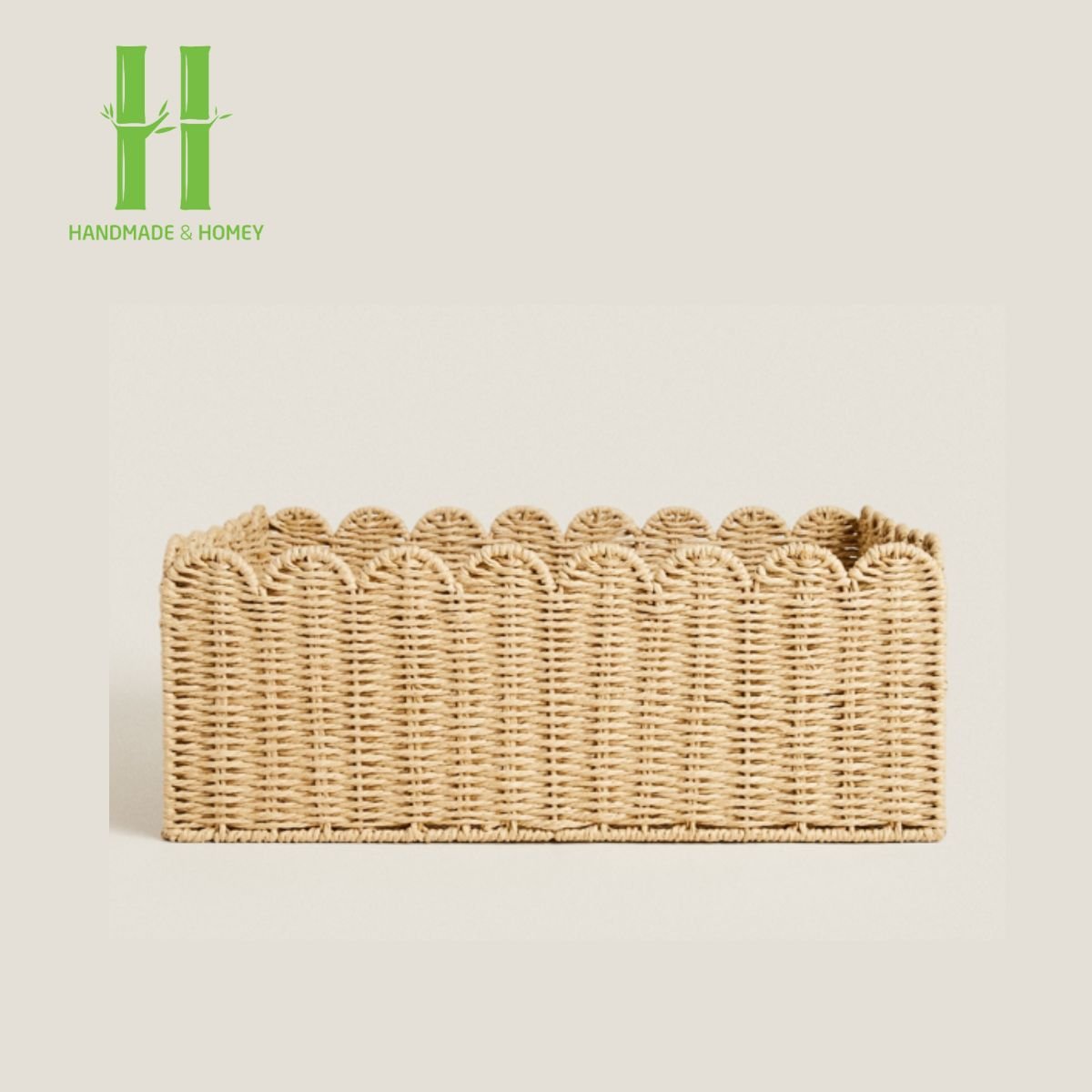 Price Good Rattan Basket Storage Decor Bathroom OEM Designs Acceptable Custom Handmade Vietnam Wholesale