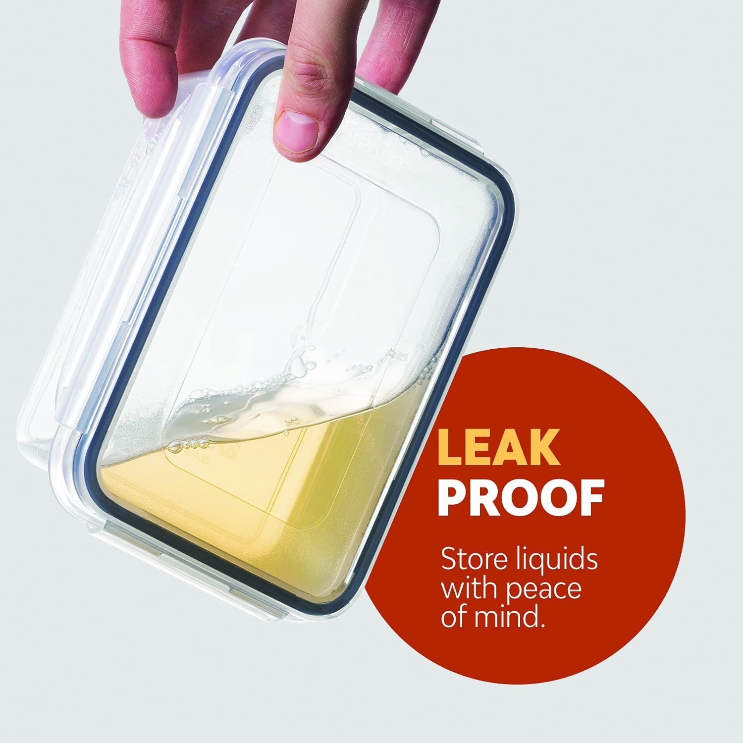 Storage Containers Button Lock Square Multi-grain Tank Fresh-keeping Storage Box 24 Sets of Sealed Plastic Camping Kitchen Tres