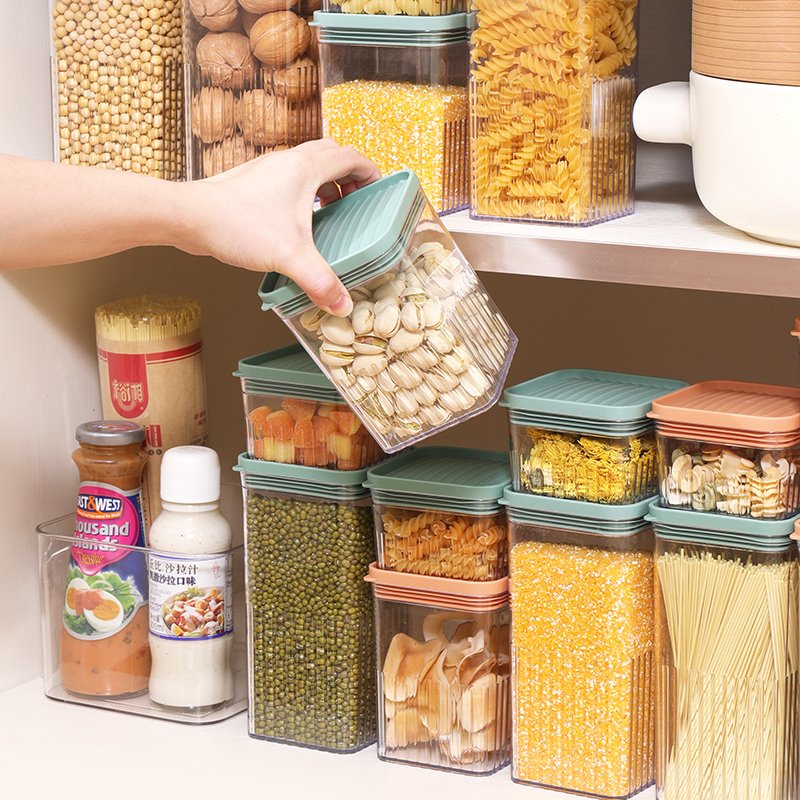 HAIXIN Plastic Kitchen Food Storage Container Storage Box Organizer