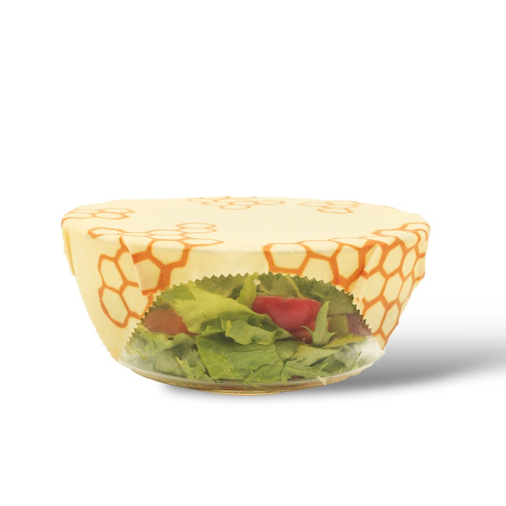 2S3M2L 7pcs Beeswax Wraps For Food, Organic, Sustainable, Biodegradable, Zero Waste, Plastic-Free Food Storage